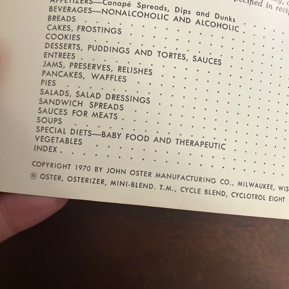 Set of 2 Vintage 1969 & 1970 Osterizer Blender Spin Cookery Cookbooks